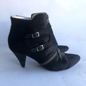 Belle Sigerson Morrison black pony hair boots. Size 8.5 fits 7.5-8US